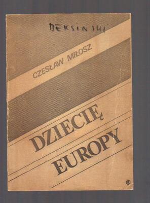 Dziecię Europy